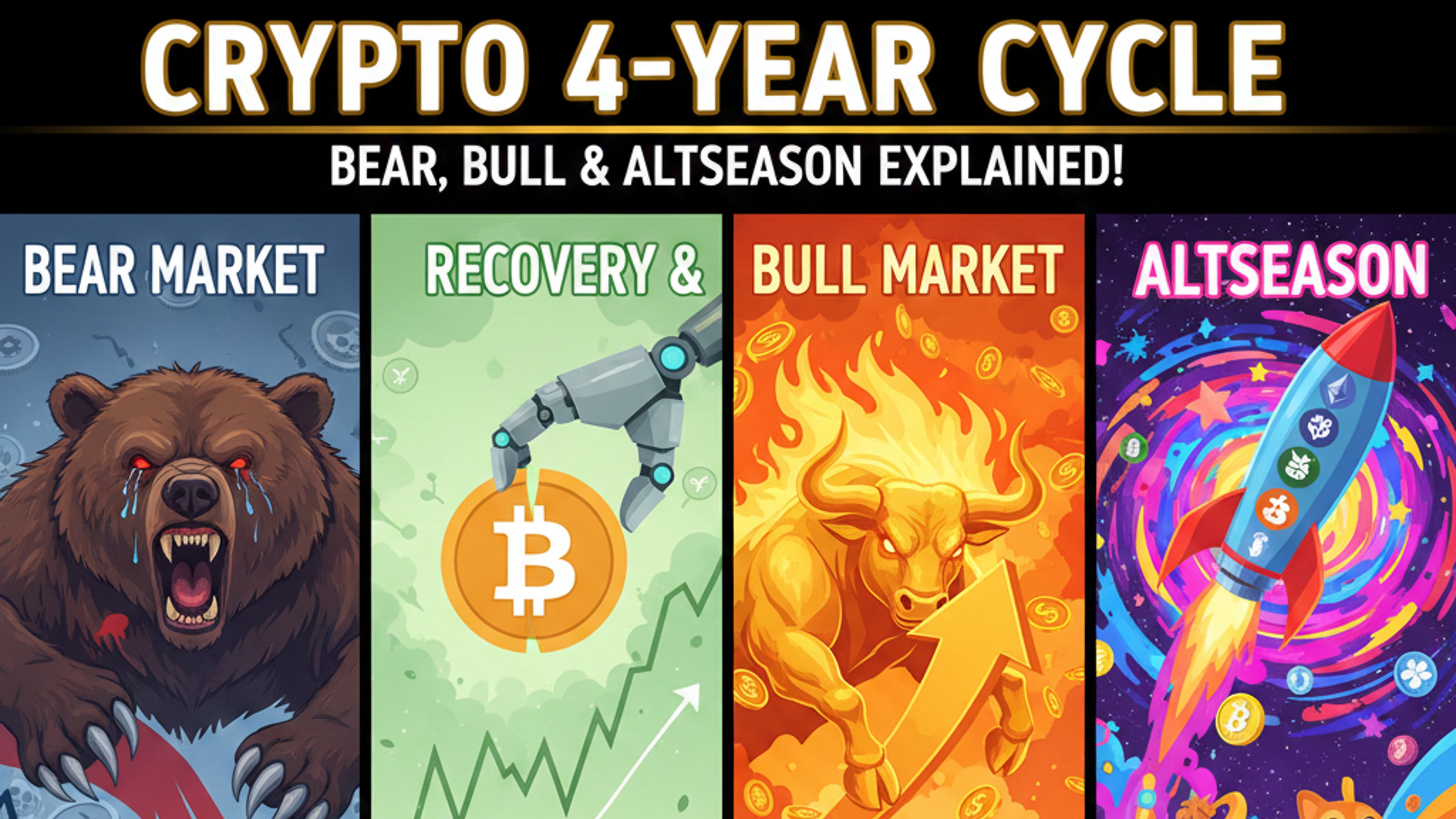 Understand 4 year crypto cycle