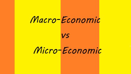 Macro-Economic vs Micro-Economic
