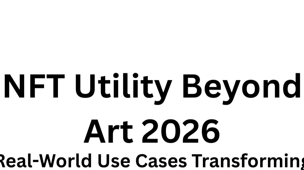 NFT Utility Beyond Art 2026: Real-World Use Cases Transforming Industries
